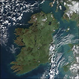 Éire (grianghraf saitilíte)
